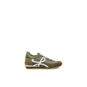 Loewe Flow 러너 레이스업 스니커즈 M816282XAJ 8826OLIVEWHITE TP949286987