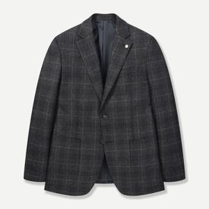 ITB CHECK CAMICIA 자켓 네이비 BNEFEA214NY