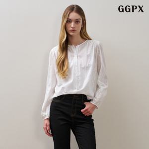 [지지피엑스]빈티지 무드 코튼 블라우스 (GPCBA052D)