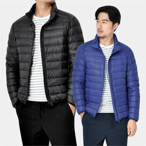[퍼스트클로]남성 덕다운 패딩 카라 자켓 오리털 경량점퍼 CJ21