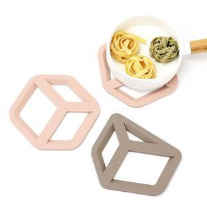 우디핑크 3D 실리콘 냄비받침 2개세트