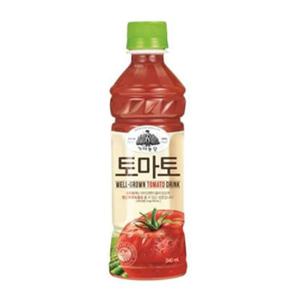 [웅진] 가야농장 토마토농장 340ml 24입.
