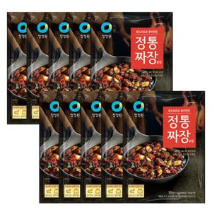 [청정원] 정통짜장분말 1박스 (1kg X 10개입)