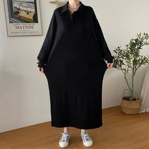 [아이우먼] 데이지카라단추원피스 RAQ555M402 빅사이즈