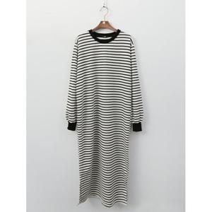 [샵앤]국산 여성 단가라 일자핏 임부복 롱원피스 ARA-WDR-3087-블랙