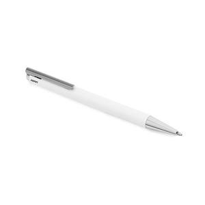 LAMY 볼펜 4030229 로고 204 샤이니 화이트 블루심