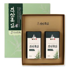 인산죽염 9회 죽염 고체 선물세트 (240g 2개)
