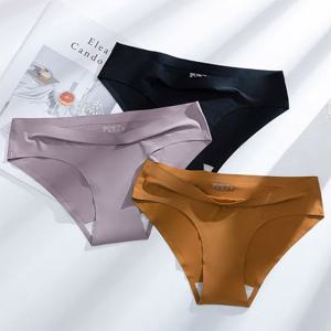노라인누디 여자 팬티 06165 심리스 삼각팬티 블랙 L 이너팬티