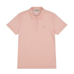 [밀라숀]여성 패턴 카라 티셔츠_DPTS240609