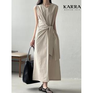 [카라]KARRA 랩벨트원피스_A4M0978