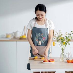 [아이우먼]빅사이즈 407 러블리레빗타월앞치마 DJKR013