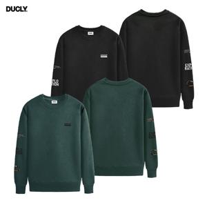 [듀클라이] 프리미엄 맨투맨 티셔츠 DUP-M1012 기모선택