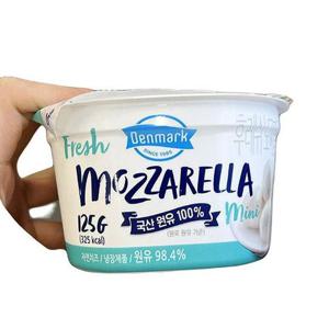 덴마크 후레쉬 모짜렐라 미니 125g x 2개