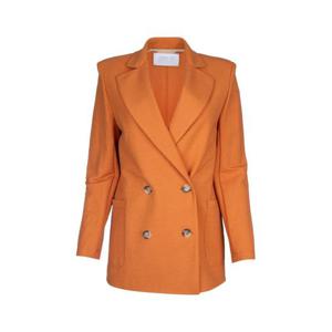 해리스 워프 런던 여성 오렌지 Rayon 오버사이즈 블레이저 A2539PYF YF02
