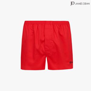 제임스딘 트렁크팬티120 적색 레드 로고 면100 복 남성빨간팬티