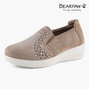 [베어파우(슈즈)]여성 스웨이드 슬립온 LADY SLIP 642176091NC-W