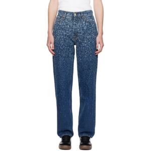 25 FW 이티스 여성 블루 벤츠 데님 진 241640F069005