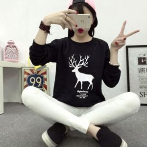 루돌프 긴팔 맨투맨 티숙 BI00310 무지 티숙 레터링 나시 주니