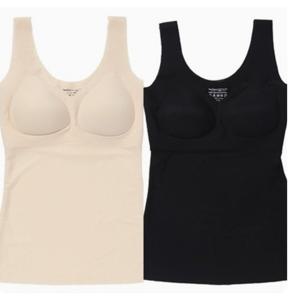 [바바라(언더웨어)]무봉제 브라탑 심리스 물방울패드 누디형 런닝브라 ALG4575G
