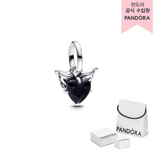 [판도라(주얼리)][백화점 보증서 제공] 윙드 하트 미니 댕글 참 793626C01