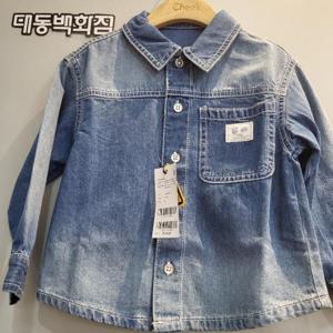 치크 DP01 남아 데님 셔츠 CKYA2512B