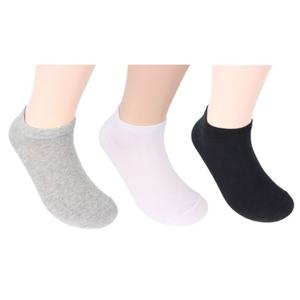남성양말 무지 발목 스니커즈(한국산) 3족세트
