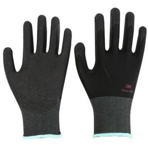 3M 슈퍼터프4+ 장갑 PUD 코팅장갑 블랙 L (10EA)