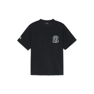 MLB  (3ATSB0353-50BKS) 공용 로고 오버핏 반팔 티셔츠