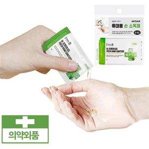 닥터스크린 일회용 에탄올 손소독제 5매팩 일회용