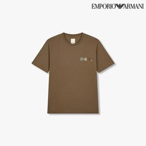 [엠포리오 아르마니]남성 프린티드 숏 슬리브 티셔츠(A515126075)