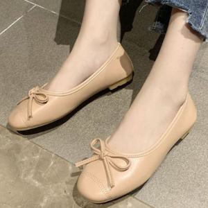 여성 플랫슈즈 구두 데일리 단화 신발 신상 리본 슈즈