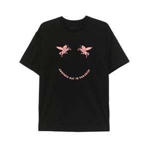 지방시 반팔 티셔츠 BM71MG3YQ7 001 Black