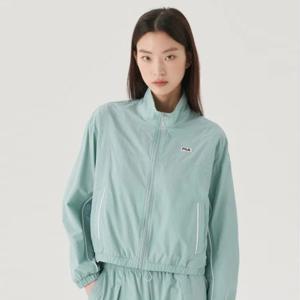 휠라바람막이 KQC FS2JKG2152F-DMI  에센셜 세미크롭 바람막이