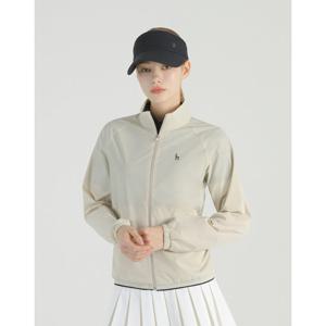 헤지스 골프 여성 25SS 베이지 여성 에센셜 여름 홑겹 바람막이 HWJU5B301I1