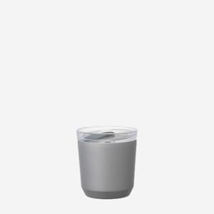 킨토 투 고 텀블러 윗 플러그 240ml - 실버