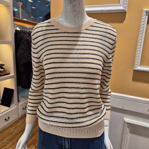 [BCBG] 비씨비지 여름25 릴리 스트라이프 니트 B5B3K407
