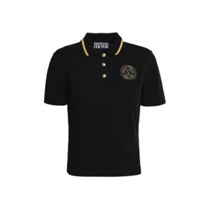 베르사체 폴로 티셔츠 76HAGT08 CJ01TG89 Black