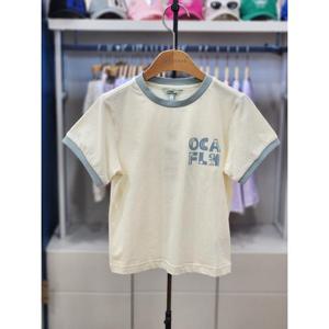 컬리수 세이브존04 배색링거반팔티셔츠 C252TS362P