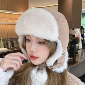 3컬러 안감 데일리 보온 겨울 보온 방한모자 fur-hat0
