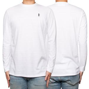 닐바렛 남성 번개 로고 프린팅 티셔츠 PBJT206V