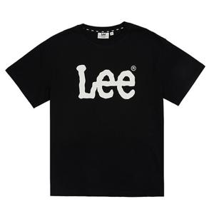 Lee 빅 트위치 로고 티셔츠 블랙 LE2502ST01BK