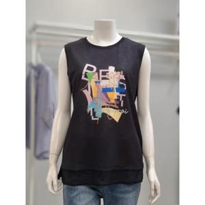 베스띠벨리 세이브존02 스판 나시티셔츠 BK-IBE2810-0