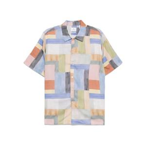 25 FW 폴스미스 컬러 블록 프린트 반소매 셔츠 M2R695UP22312 TP437399535