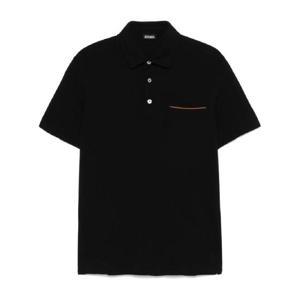 25 FW Zegna 코튼 폴로 셔츠 UE392A8E752 TP432363325