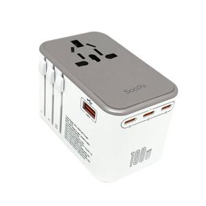 100W PD 여행용 해외 멀티플러그 어댑터 콘센트 TA100 해외용어댑터