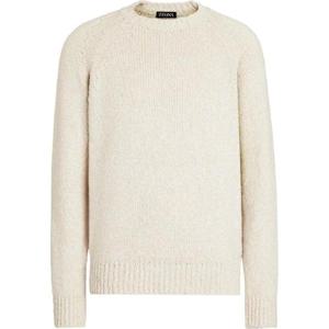 25 FW Zegna 코튼 크루 넥 스웨터 UFC30A9FCT310 TP438768336