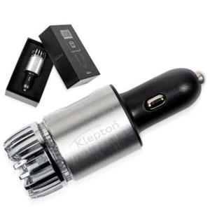 아트박스/클렙튼 클렙튼 차량용 공기청정기 듀얼USB 메탈실버 AP