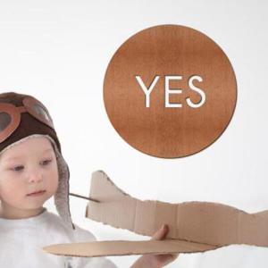 아트박스/디자인베이 우드월데코-레터링 yes A53 (컬러완제품)