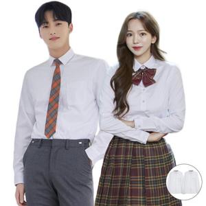 아트박스/두두 교복몰 (빅사이즈) 남여 고급 교복셔츠 2장 교복
