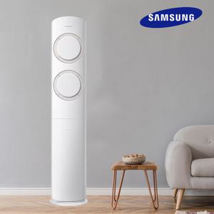 삼성 AI 비스포크 Q9000 인버터 17평 스탠드 에어컨 실외기 리모컨포함 AF60F17D11WS